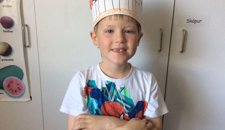 Valdur Ísfeld 6 ára