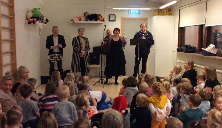 Tónlistarskólinn í heimsókn