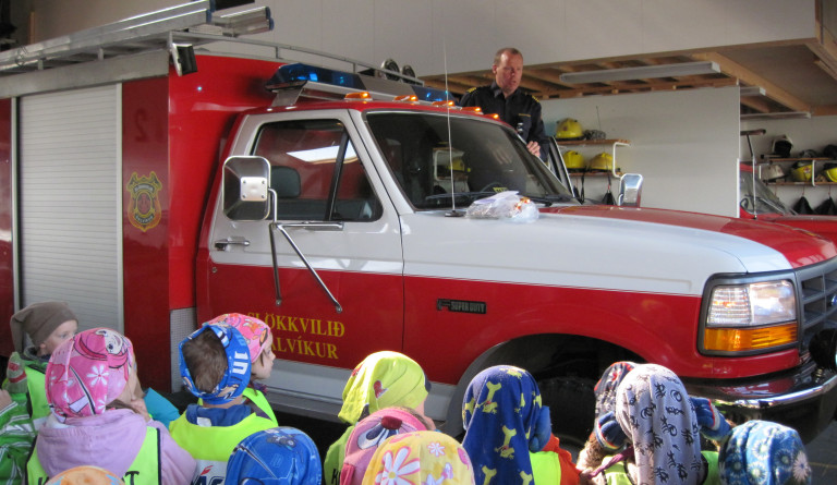 Útskriftarferð elstu barna