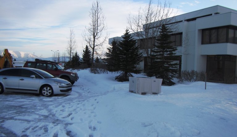 Saltblandaður sandur fyrir íbúa