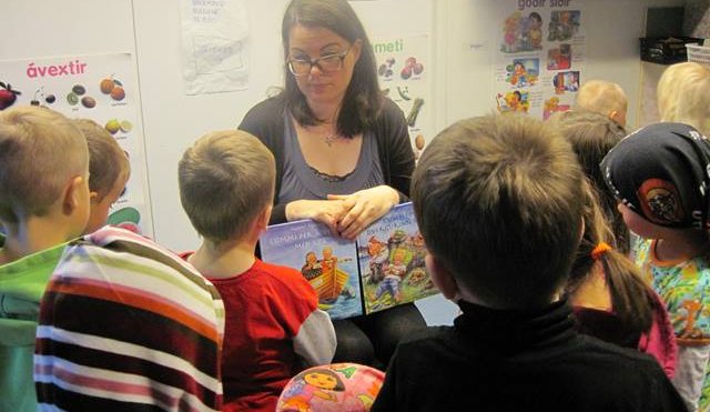 Dagbjört í heimsókn