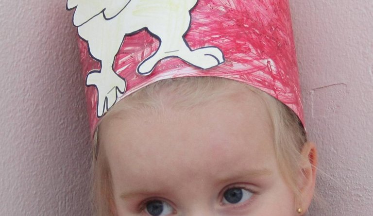 Víóla Mjöll 4 ára