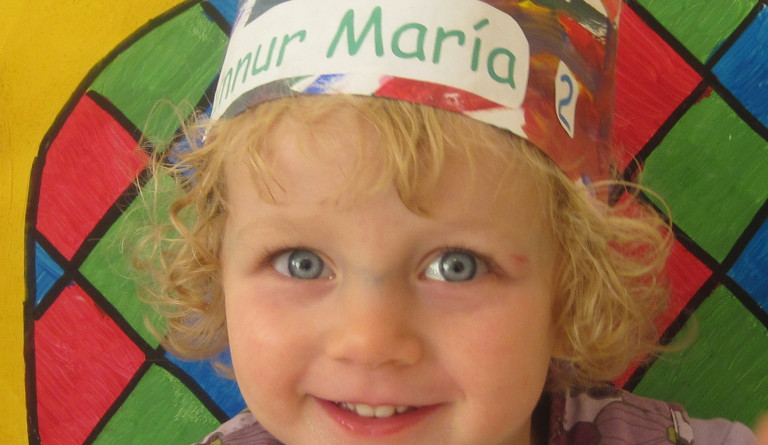 Unnur María 2 ára
