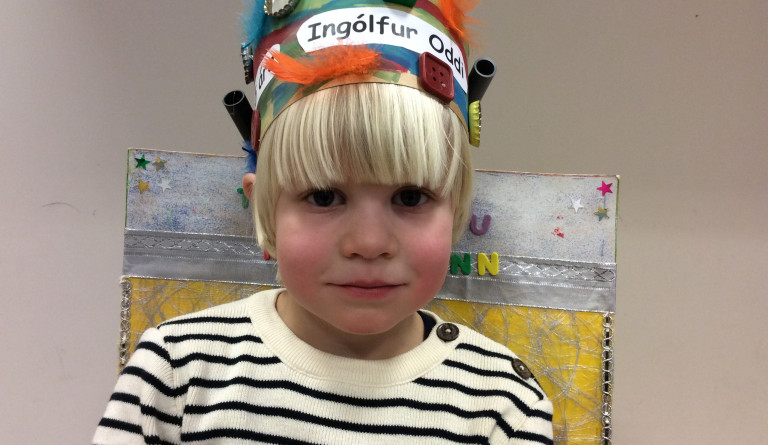 Ingólfur Oddi 5 ára