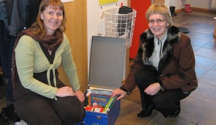 Bókakoffort á Krílakot