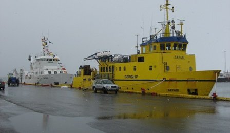 Sæfari fer sína fyrstu ferð til Grímseyjar