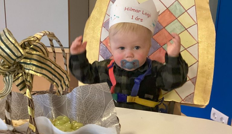 Hilmar Logi 1 árs