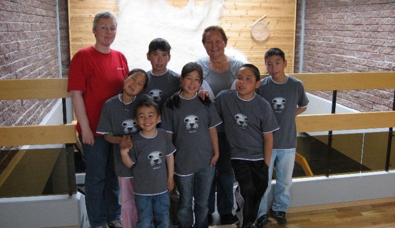 Börn frá Grænlandi í heimsókn í Dalvíkurbyggð