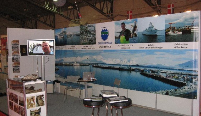 Dalvíkurbyggð með bás á Sjávarútvegssýningunni