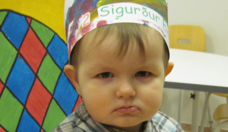 Sigurður Einar 2 ára
