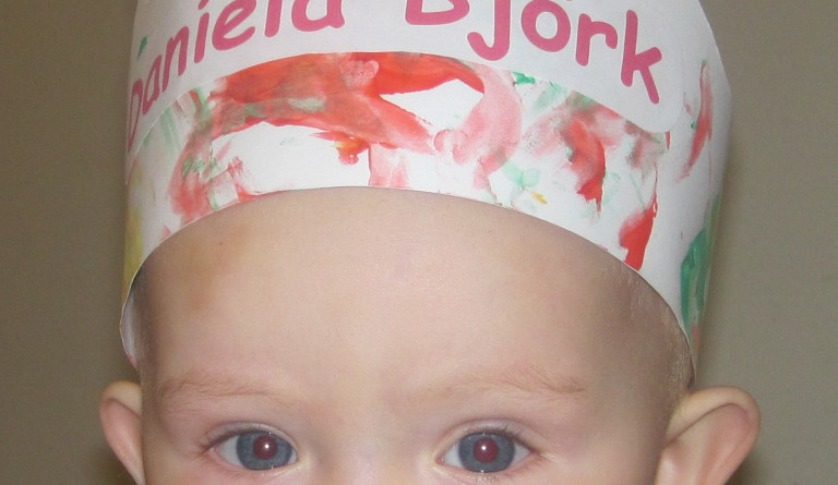 Daníela Björk 1 árs