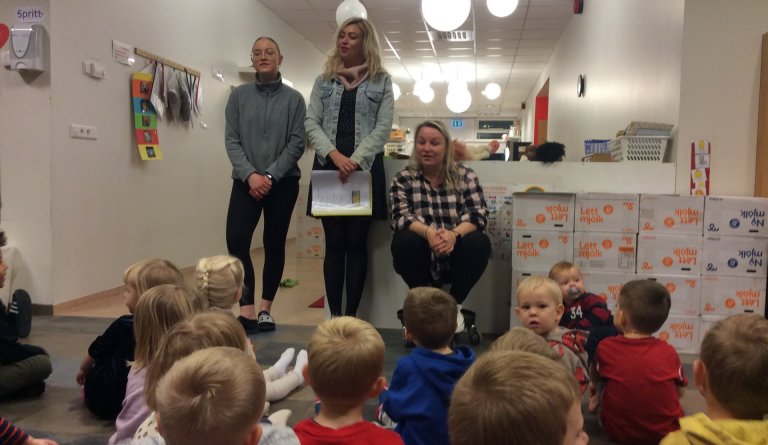 Söngstund á Pólsku