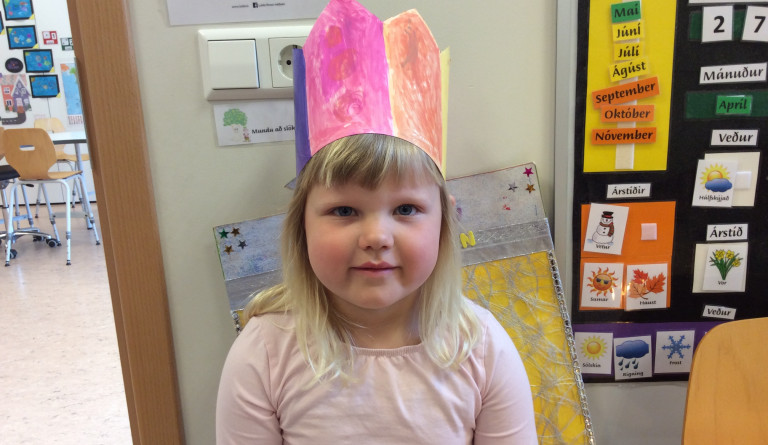 Júlía Franklín 6 ára