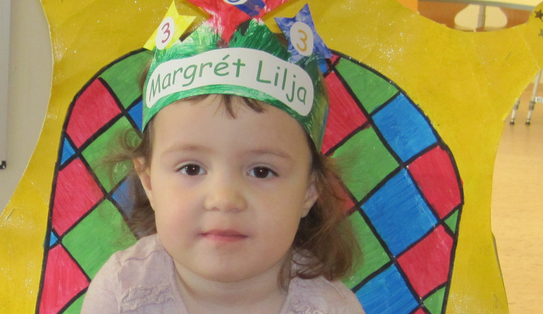 Margrét Lilja 3 ára