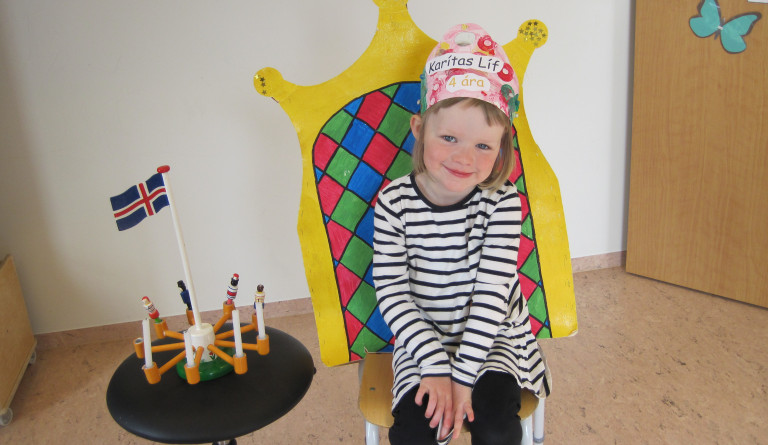 Karítas Líf 4 ára