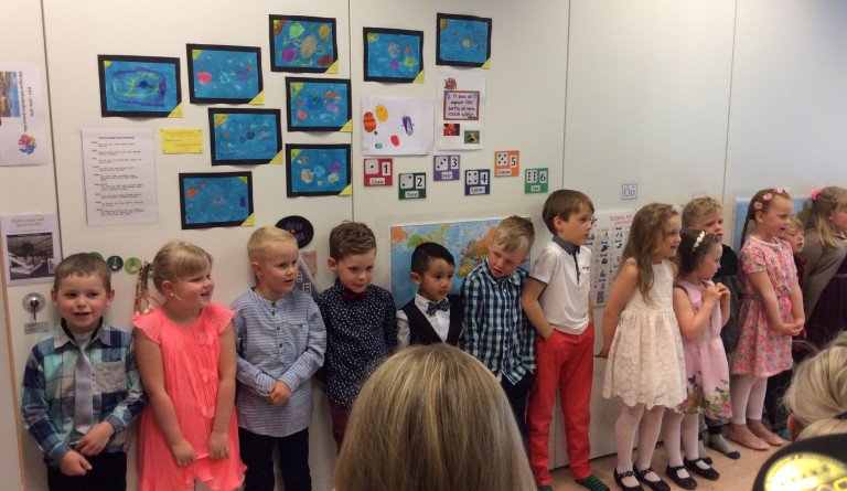 Útskrift elstu barnanna 31. maí