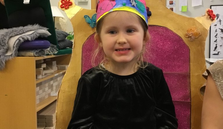 Melkorka Maren 4 ára