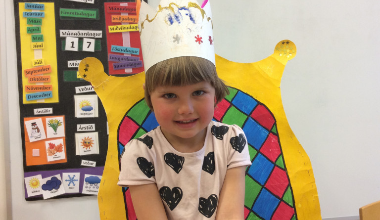 Sunnefa Sumarrós 5 ára