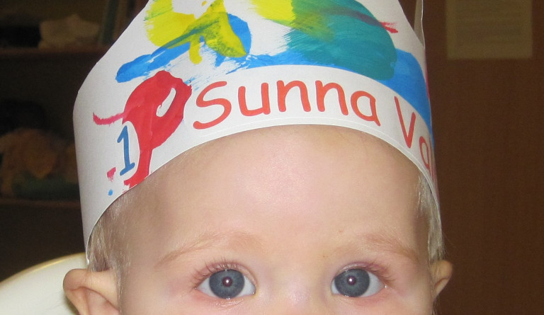 Sunna Valdís 1 árs