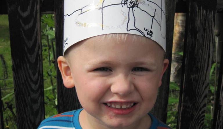 Sveinn Heiðar 5 ára