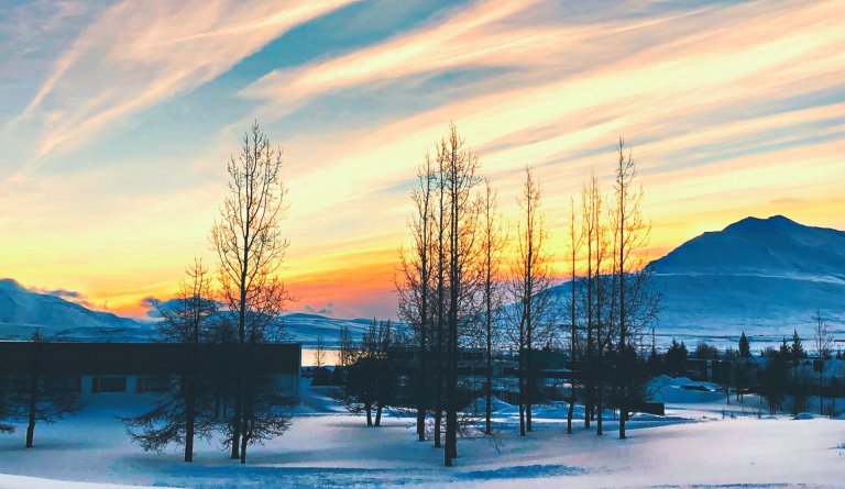 Mynd frá Jóhanni Má Kristinssyni