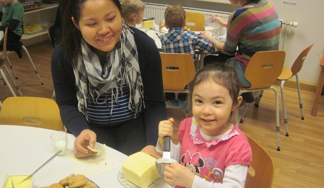 Mömmukaffi í tilefni konudagsins