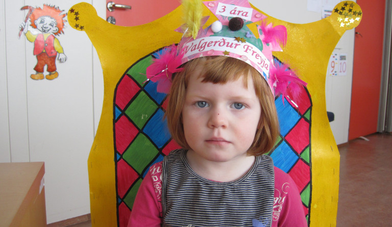 Valgerður Freyja 3. ára