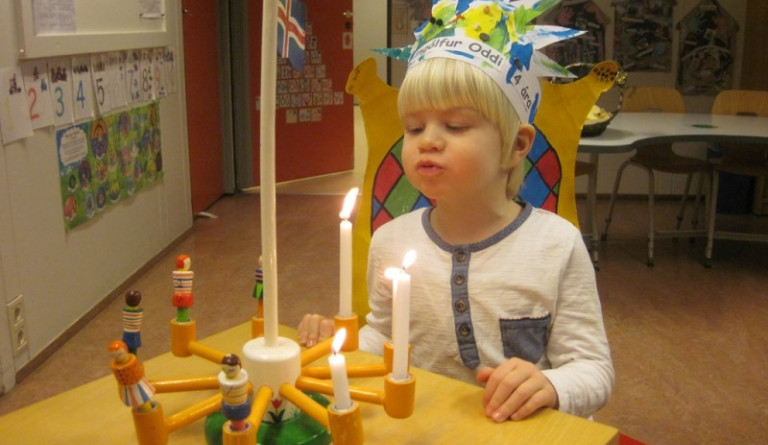 Ingólfur Oddi 4 ára