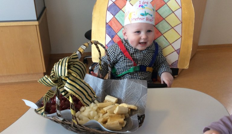 Stefnir Blær 1 árs