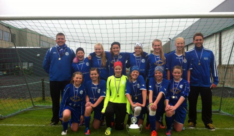 Íslandsmeistarar í 4. flokki kvenna í knattspyrnu