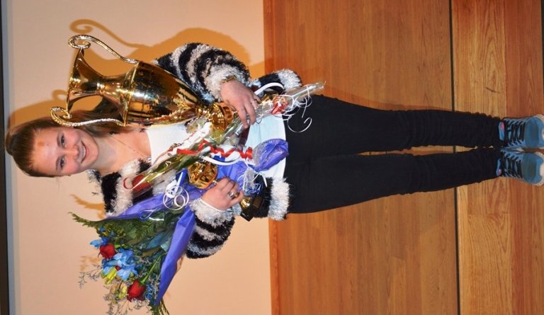 Íþróttamaður Dalvíkurbyggðar 2014 er Ólöf María Einarsdóttir