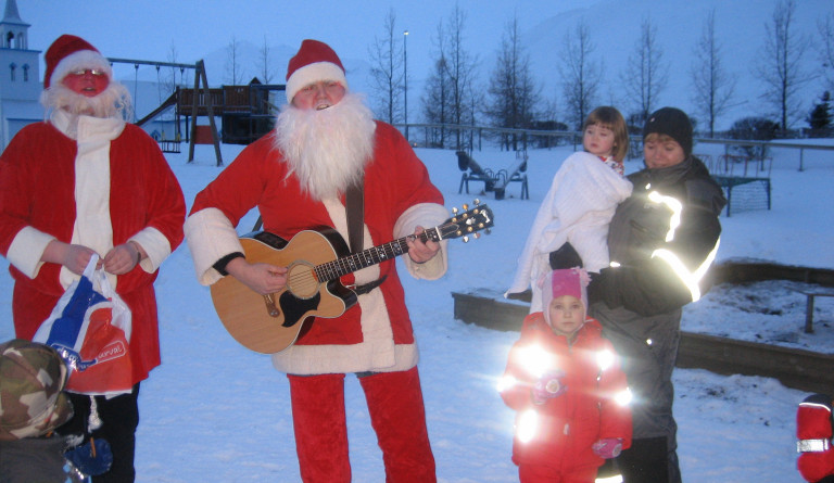 Giljagaur og Skyrgámur komu í heimsókn