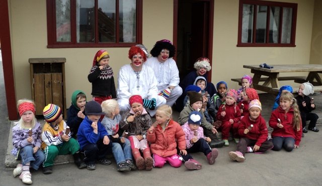 Trúðarnir í veisluþjónustunni