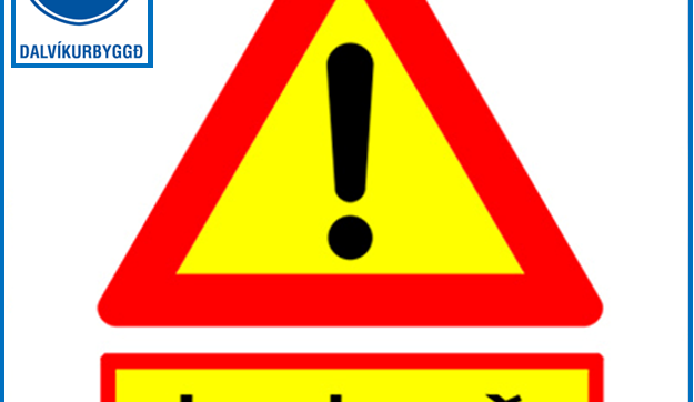 Lokanir á götum á Dalvík á morgun, 4.október