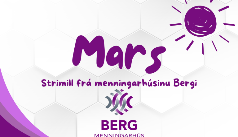 Mars strimill frá Menningarhúsinu Bergi
