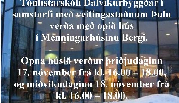 Opið hús Tónlistarskólans