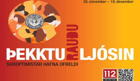 „Roðagyllum heiminn“ átak á vegum Alþjóðasamtaka Soroptimista