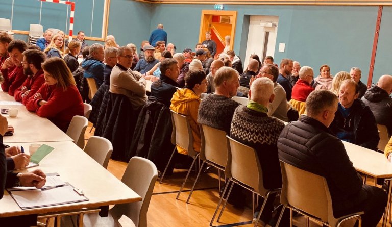 Vel sóttur íbúafundur á Rimum