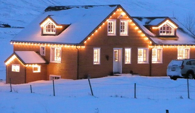 Úrslit í jólaskreytingasamkeppninni 2008