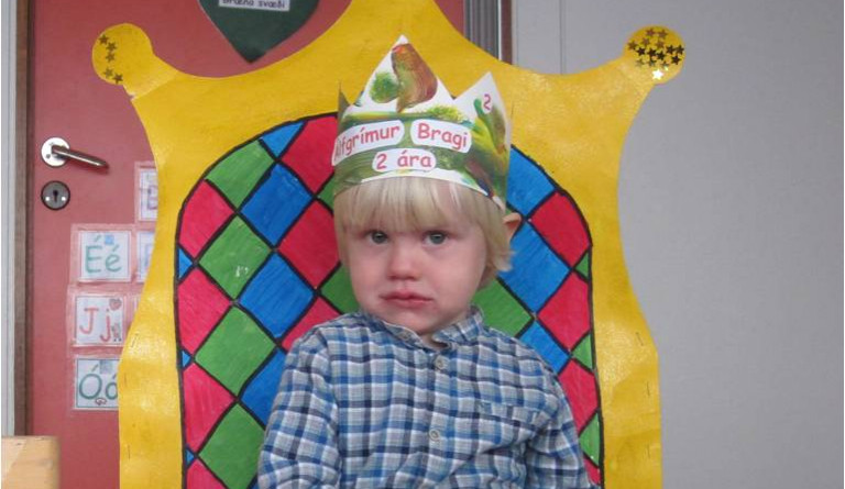 Álfgrímur Bragi 2 ára