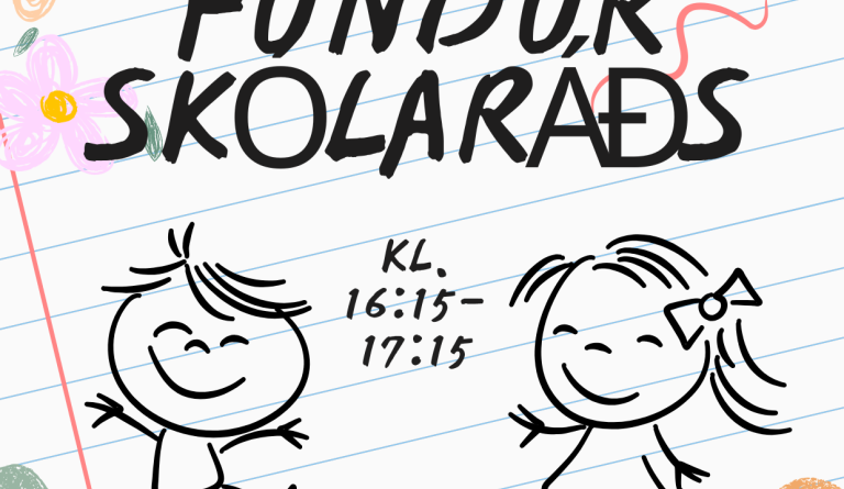 Opinn fundur skólaráðs