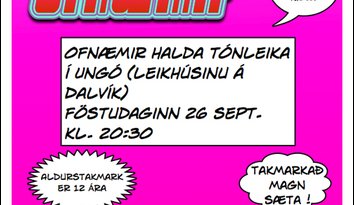 Ofnæmir með tónleika í UNGO