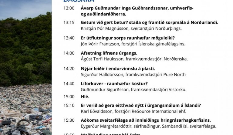 Úrgangsmál á Norðurlandi - Staða og framtíð