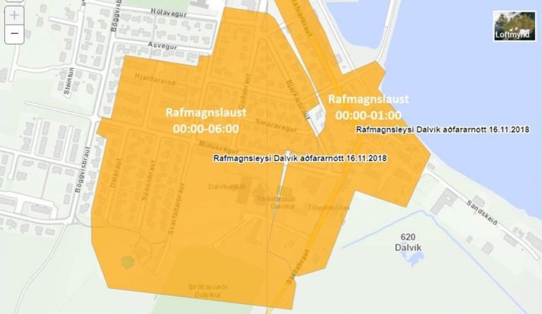 Tilkynning frá RARIK