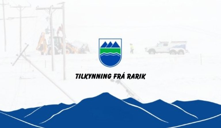 Tilkynning frá Rarik