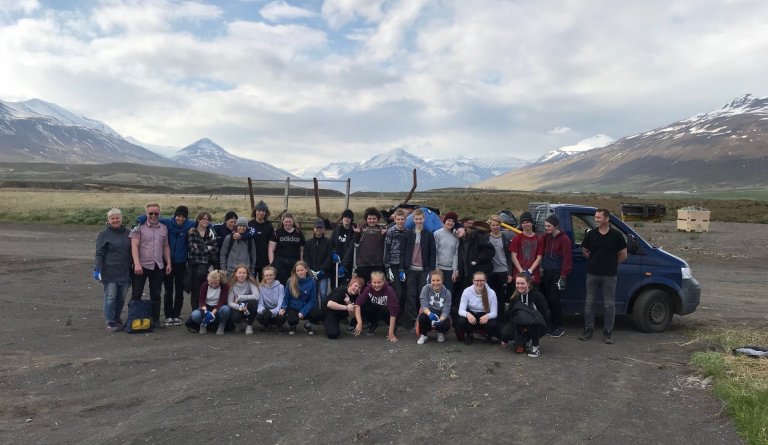 Rusl tínt fyrir ferðasjóðinn