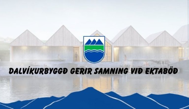 Samningur um uppbyggingu á landsvæði fyrir ofan Hauganes.