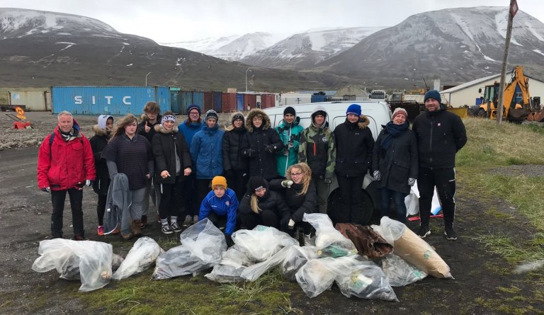 9. bekkur hreinsar Sandinn