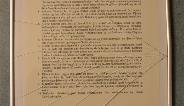 Siðareglur brotnar í Dalvíkurbyggð
