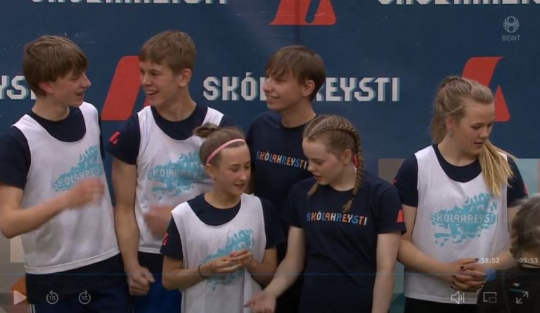 Lið skólans vann sinn riðil í Skólahreysti